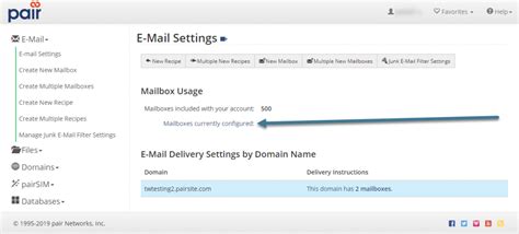 webpair mail|Mailboxes with Pair Networks.